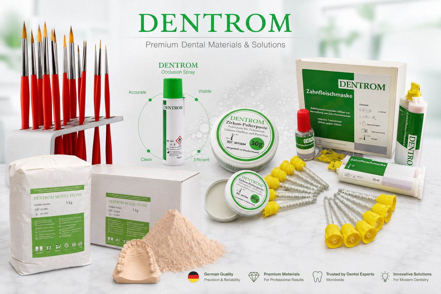 Dentrom product range