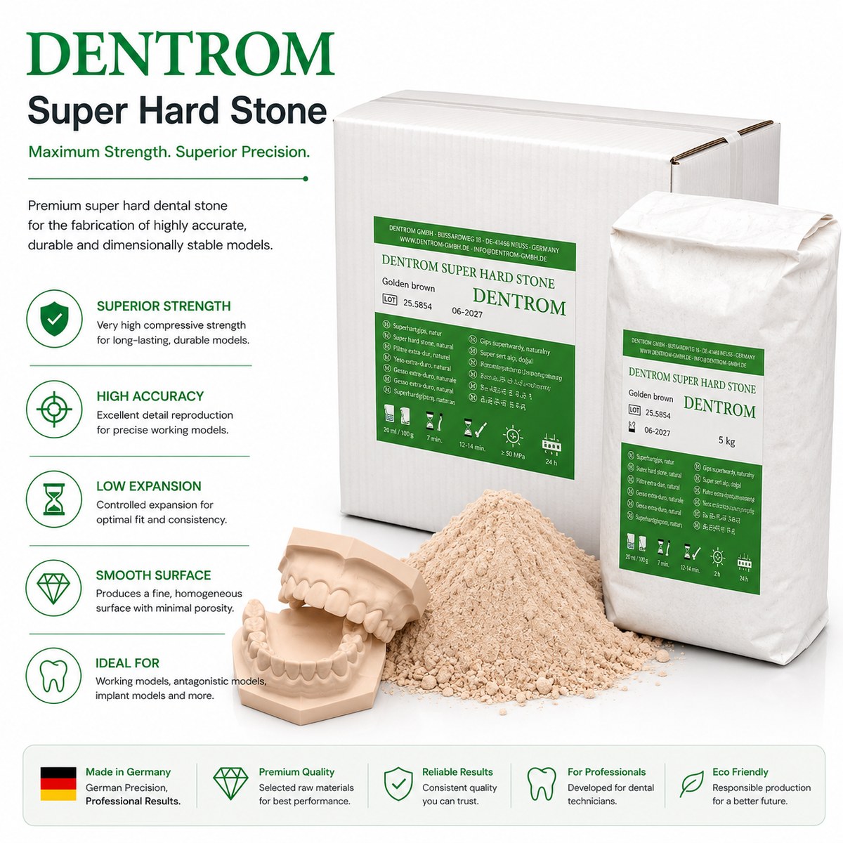 Dentrom Super Hard Stone