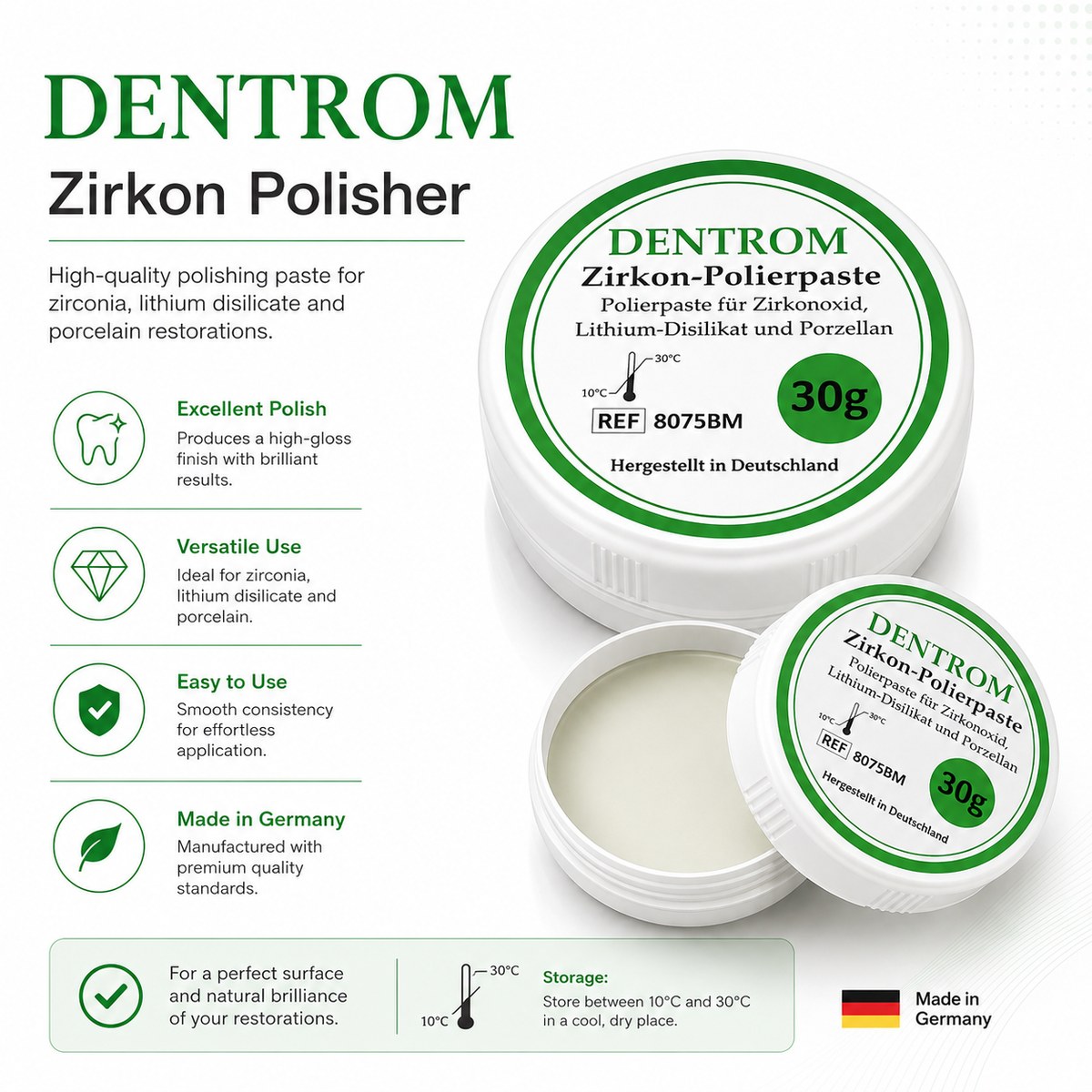 Dentrom Zirconia Polisher