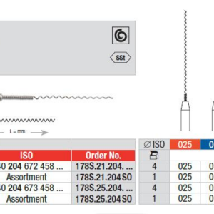 178S.21.204SO Root fillers " L" - assortment