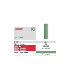 1802UM-100 GoldStar unmounted - green