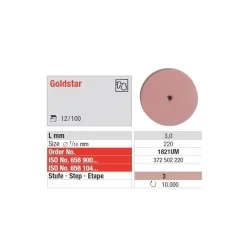 1821UM-12 GoldStar unmounted - pink
