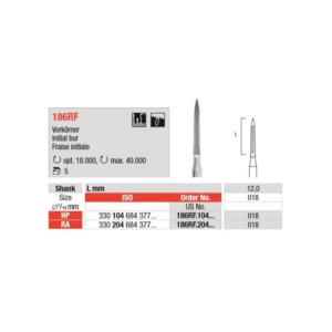 186RF.104.018 Initial burs HP