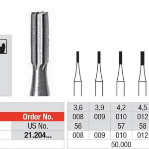 21.204.009 Steel bur