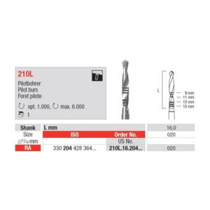210L.16.204.020 Pilot burs RA