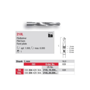210L.20.205.028 Pilot burs RAL