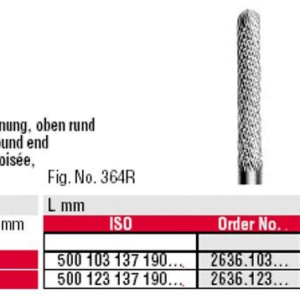 2636.103.010 Parallel cutter cross cut