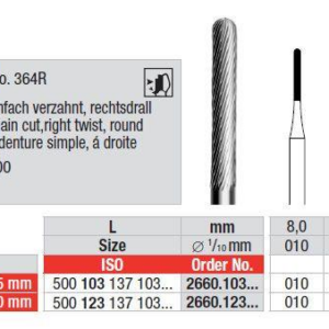 2660.103.015 Parallel cutter plain cut