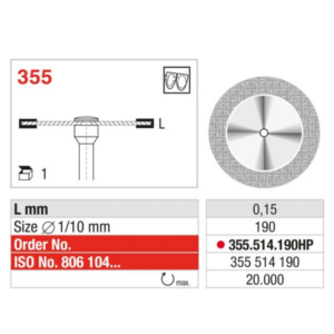 355.514.190HP Diamond disc - Superflex
