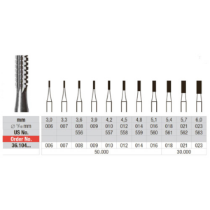 36.104.006 Steel bur