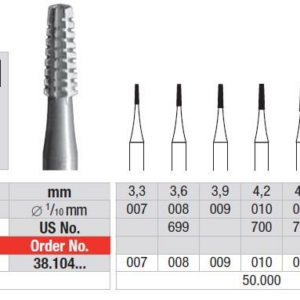 38.104.018 Steel bur