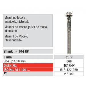 4018HP-100 Moore - Mandrel