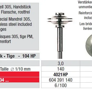 4021HP-100 Screw Type Mandrel 305