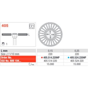 405.514.220HP Diamond disc - Superflex