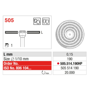 505.514.190HP Diamond disc - S.Flex turbo