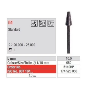 5110HP Sintered diamonds - standard
