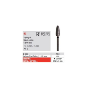 5331HP Sintered diamonds-extra coarse