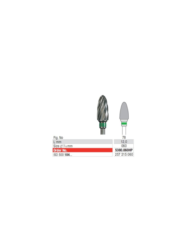 5380.060HP TC Cutter