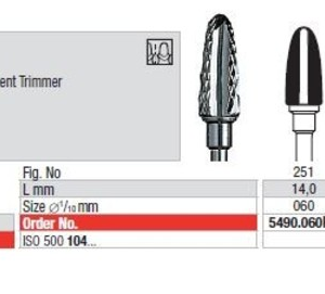 5490.060HP TC Cutter