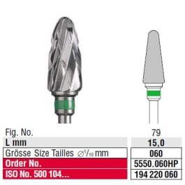 5550.060HP TC Cutter