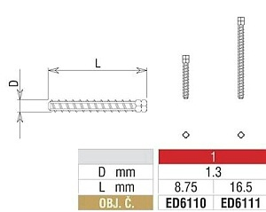 6110-10 Pin Master Active
