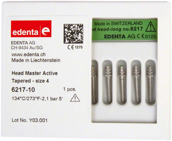 6217-10 Head Master Active - tapered
