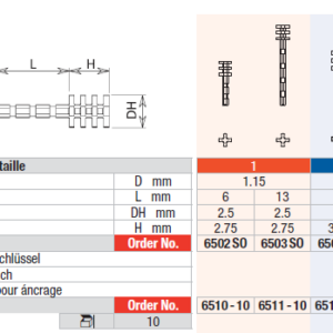 6502SO HeadMaster Passive-cylindrical