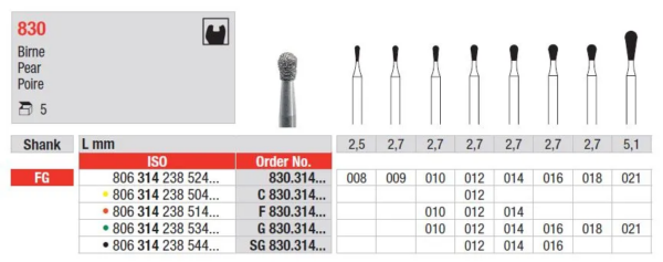 830.314.009 Diamond FG