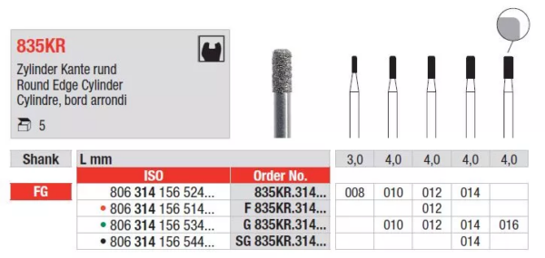 835KR.314.014 Diamond FG