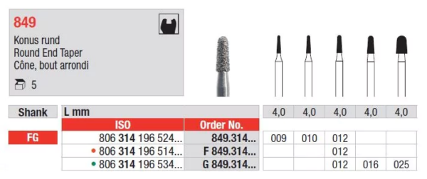 849.314.012 Diamond FG