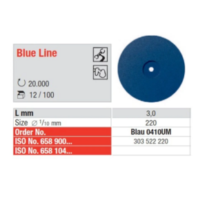 BLAU0410UM-100 Blue Line unmounted