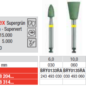 BRY0135RA-100 Alphaflex RA - super green