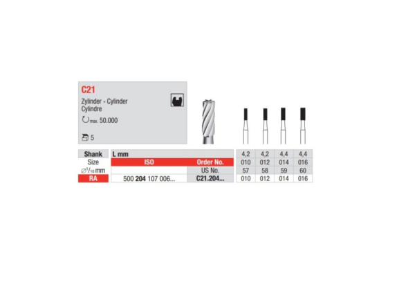 C21.204.014 TC Bur RA - cylinder