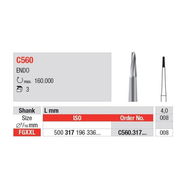 C560.317.008 Surgical cutters FGXXL