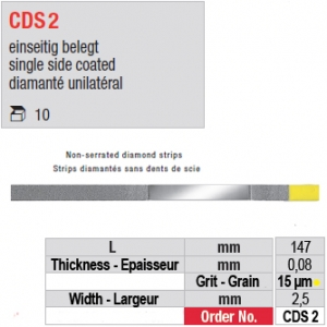 CDS2 Diamond Strips