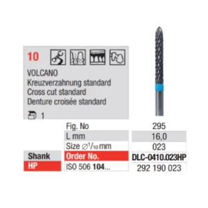 DLC-0410.023HP TC Cutter VOLCANO