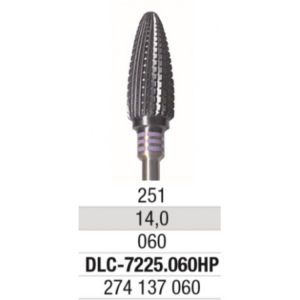 DLC-7225.060HP TC Cutter VOLCANO