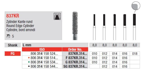 F837KR.314.014 Diamond FG