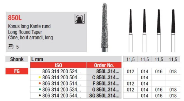 F850L.314.012 Diamond FG