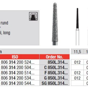 F850L.314.014 Diamond FG