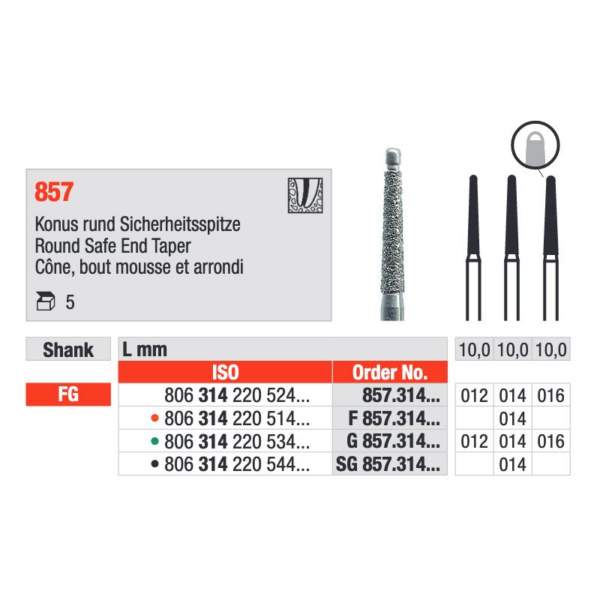 F857.314.014 Diamond FG